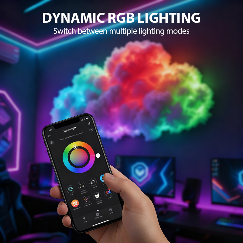 💖Black-Friday-Mega-Angebot – 50 % Rabatt!💖DIY-Gewitterwolken-LED-Lichtdekoration mit USB-Stromversorgung