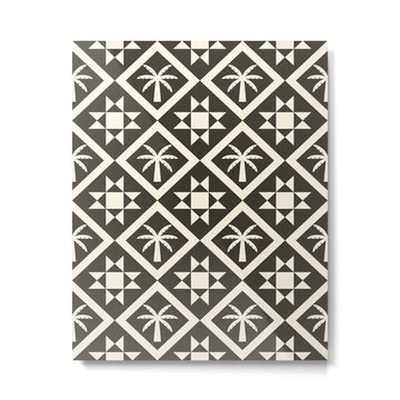 Bohemian Geometric Pattern 05B Metal Print