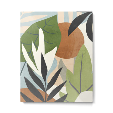 Abstract Art Jungle 4 Metal Print