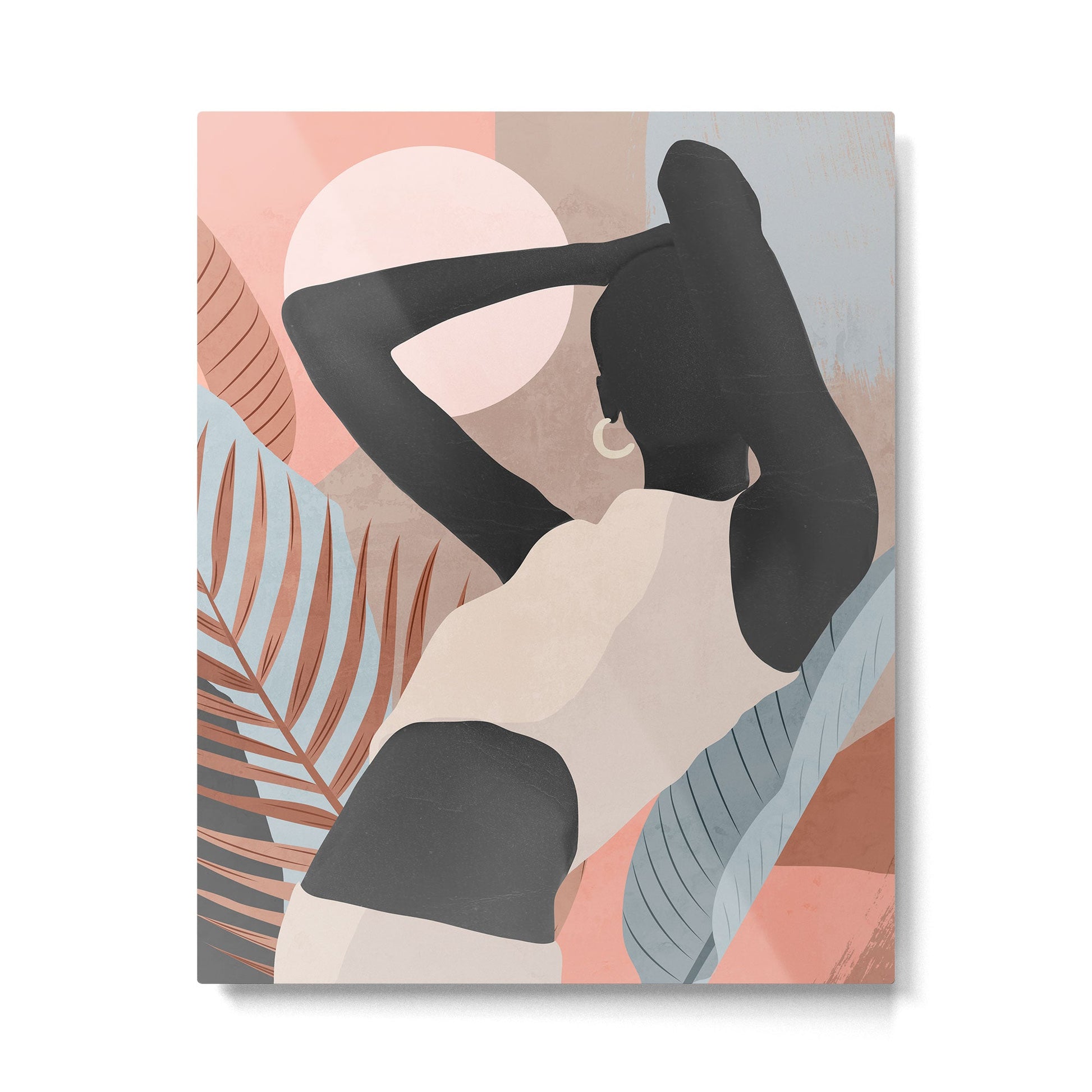 Tropical Girl 23 Metal Print