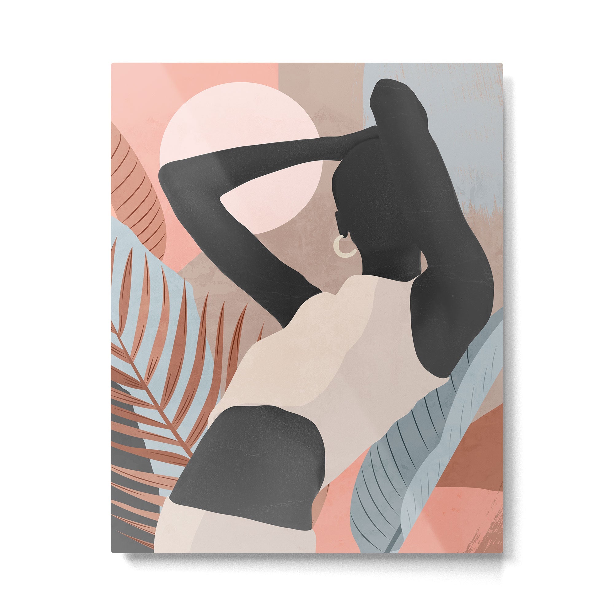 Tropical Girl 23 Metal Print