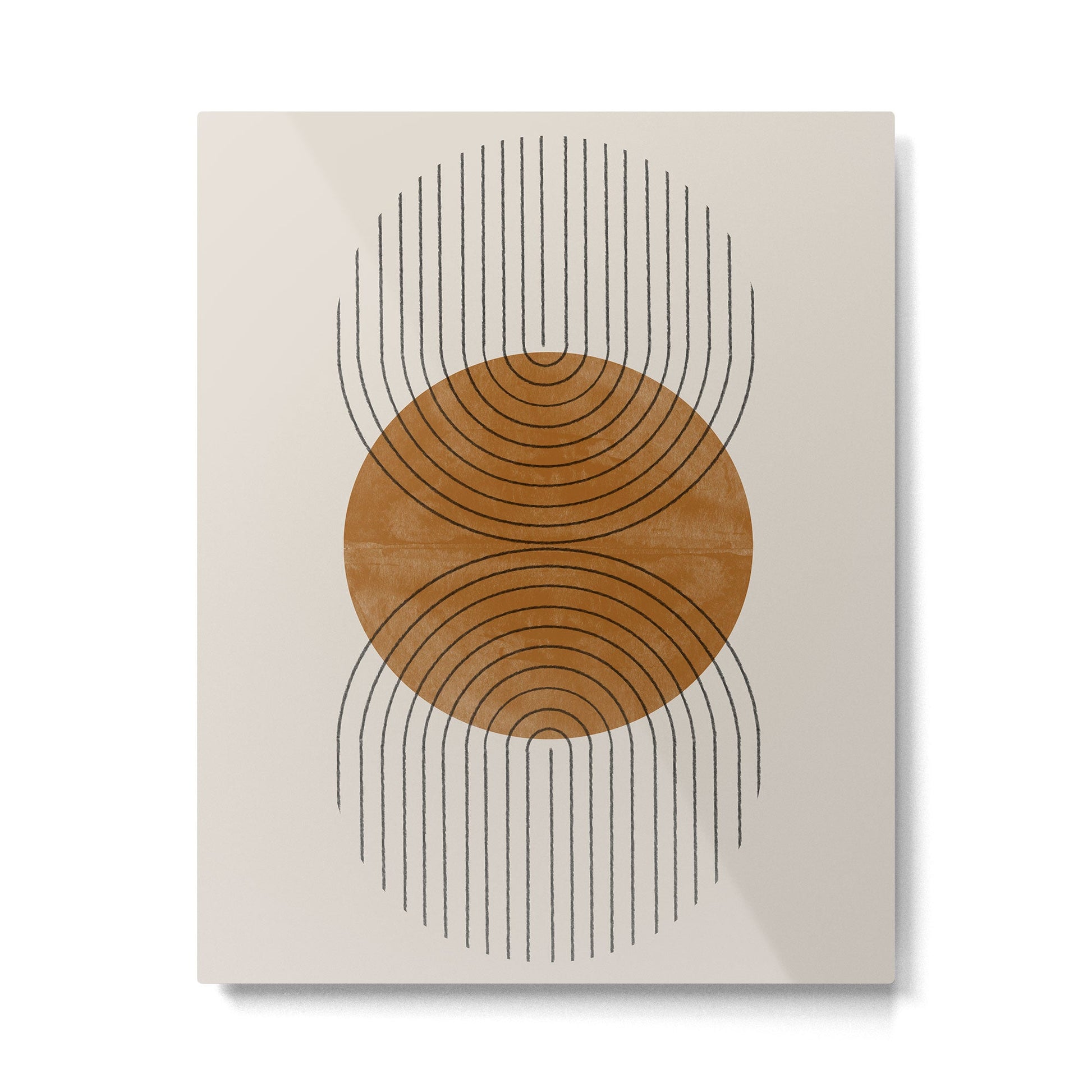 Perfect Touch  Mid Century Modern Metal Print