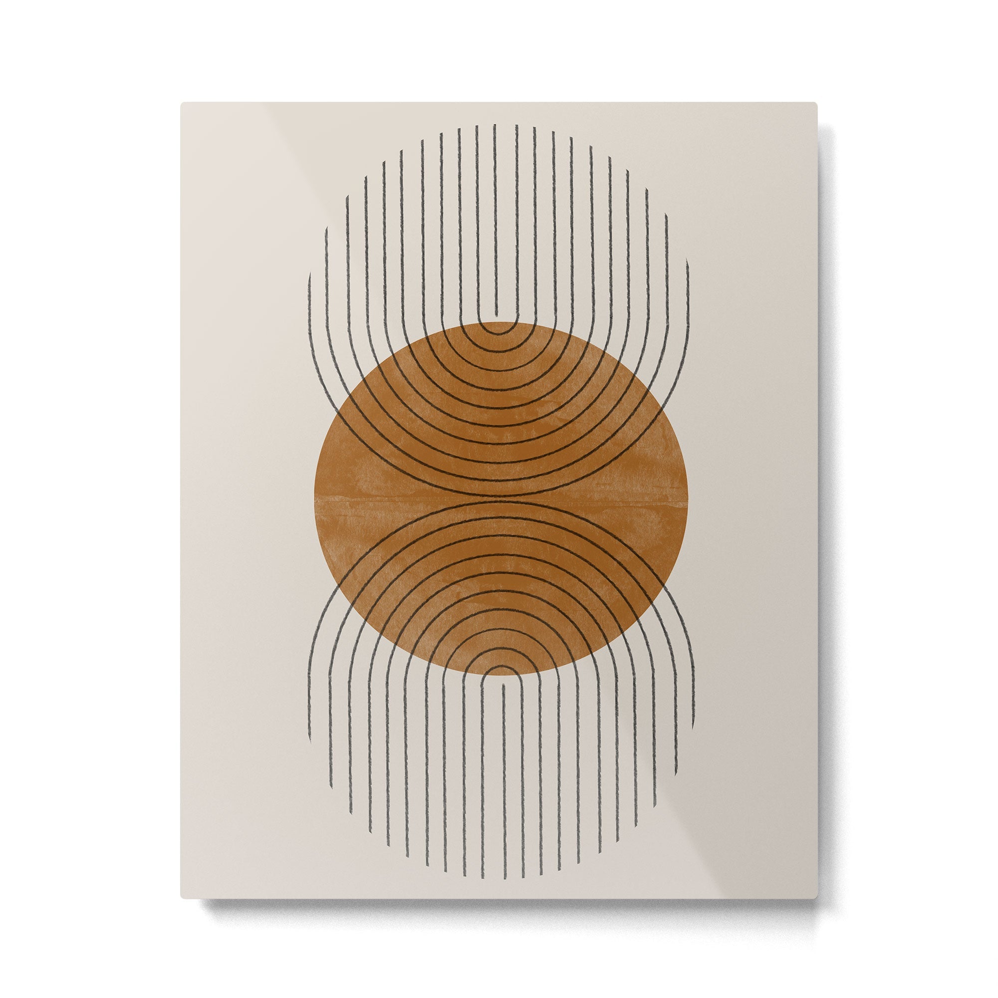 Perfect Touch  Mid Century Modern Metal Print
