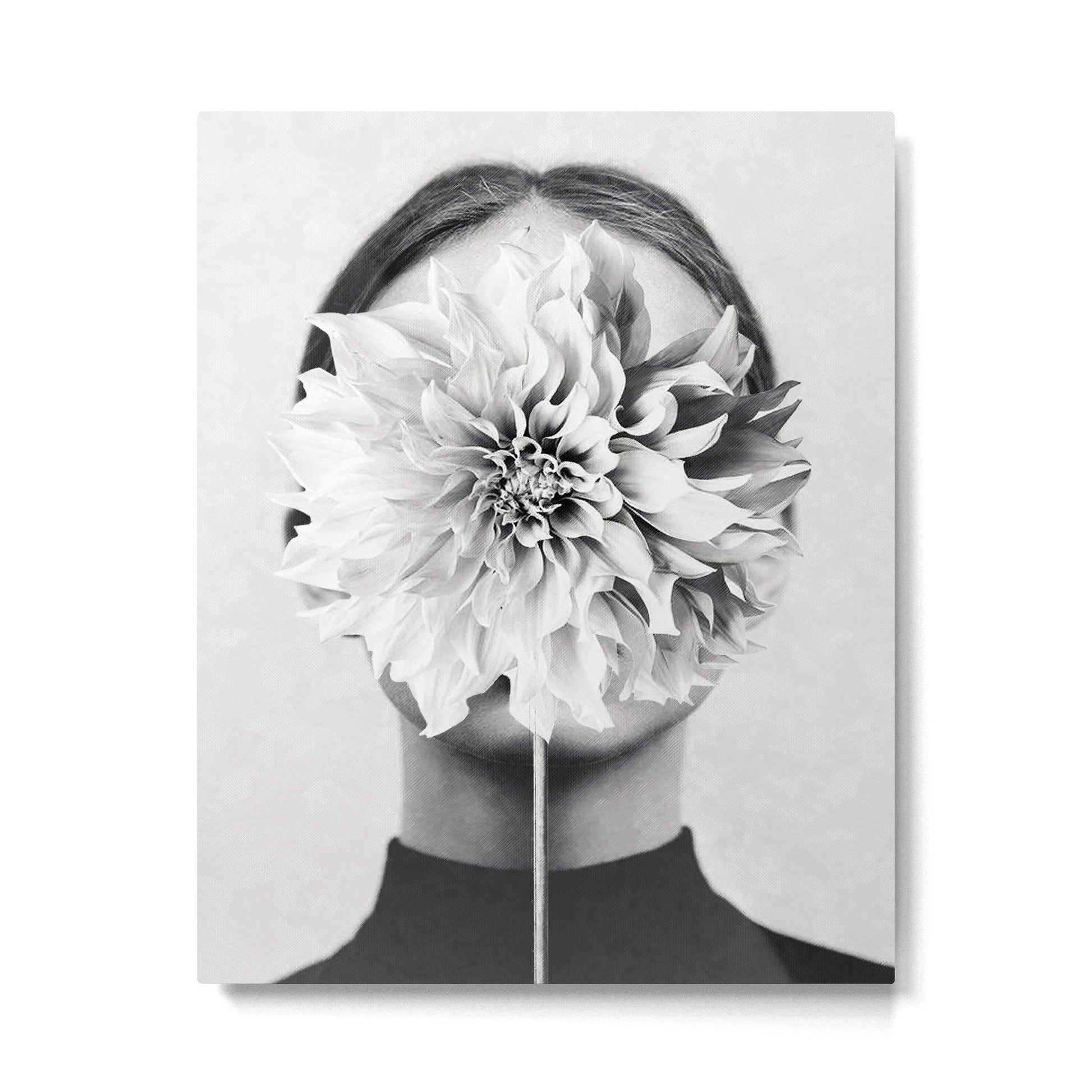 White flower ... Metal Print